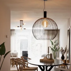 Straluma Hanglamp Wire 70cm zwart></noscript> Draadlampen|Woonkamerlampen