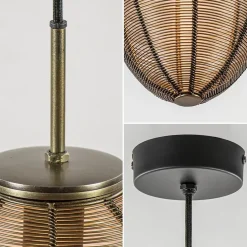 Straluma Hanglamp Yaelle 20cm brons><noscript><img width=