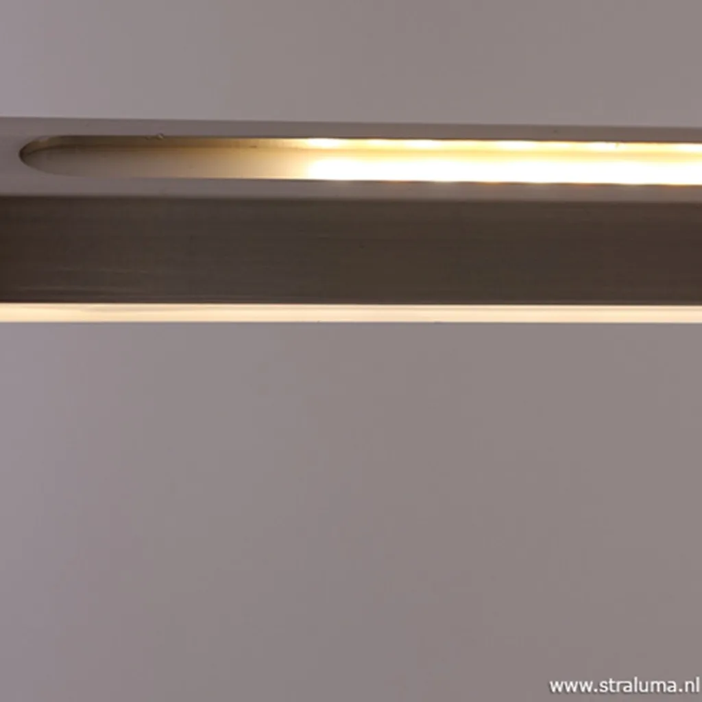 Straluma Hanglamp zwart balk 2xpushdimmer CCT> Hanglampen|Eettafellampen