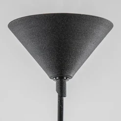 Straluma Hanglamp zwart met helder glazen bol 30 cm></noscript> Woonkamerlampen|Slaapkamerlampen