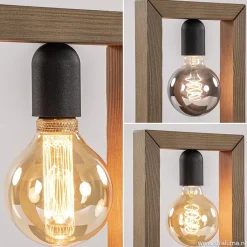 Straluma Houten tafellamp frame met zwart></noscript> Slaapkamerlampen|Halverlichting