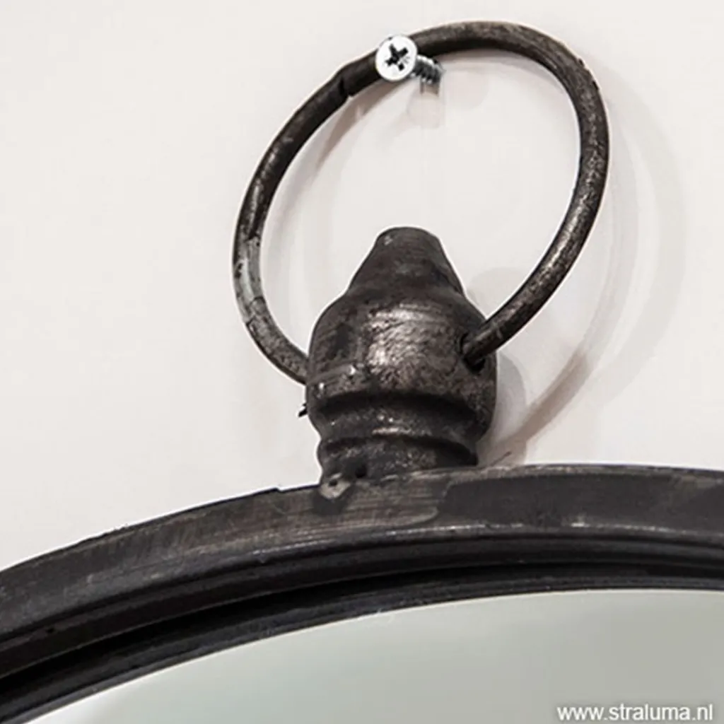 Straluma Industrieel landelijke spiegel zink> Light and Living