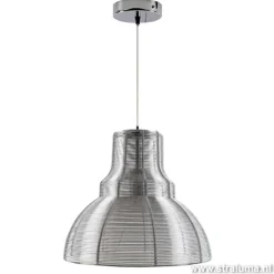 Straluma Industriele hanglamp draad chr-zilver> Woonkamerlampen|Tienerkamerlampen