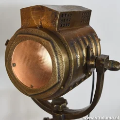 Straluma Industriele vloerlamp driepoot brons antiek></noscript> Driepoot lampen|Light and Living