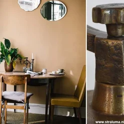 Straluma Industriele vloerlamp driepoot brons antiek></noscript> Driepoot lampen|Light and Living