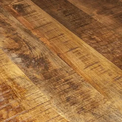 Straluma Industriële eettafel mangohout met zwart 160x90 cm><noscript><img width=