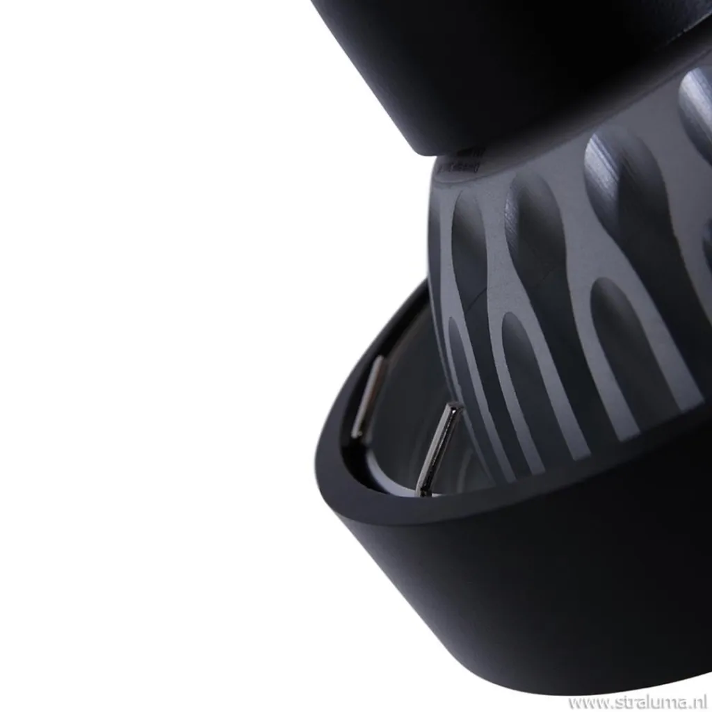 Straluma Industriële plafondspot zwart inclusief LED> Plafondlampen|Opbouwspots