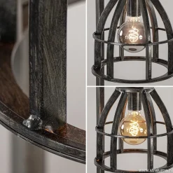 Straluma Industriële tafellamp antiek zwart></noscript> Slaapkamerlampen|Halverlichting