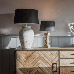 Straluma Kap Bridge zwart linnen 45x25><noscript><img width=