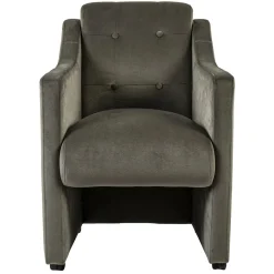 Straluma Klassiek landelijke eetkamerstoel op wieltjes> Eetkamerstoelen