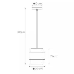 Straluma Klassieke hanglamp goud met opaal glazen kap></noscript> Woonkamerlampen|Slaapkamerlampen