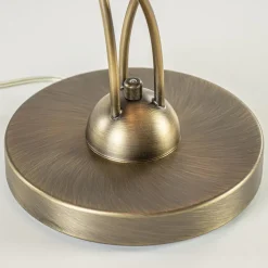 Straluma Klassieke LED tafellamp brons met dim to warm functie><noscript><img width=