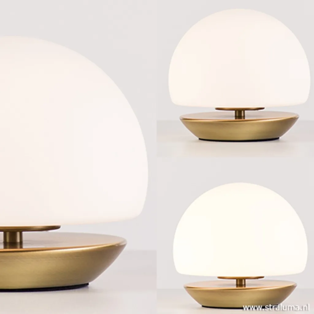 Straluma Klassieke LED tafellamp brons dimbaar> Tafellampen|Nachtkastlampen