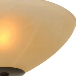 Straluma Klassieke plafonnière Bolzano bruin><noscript><img width=