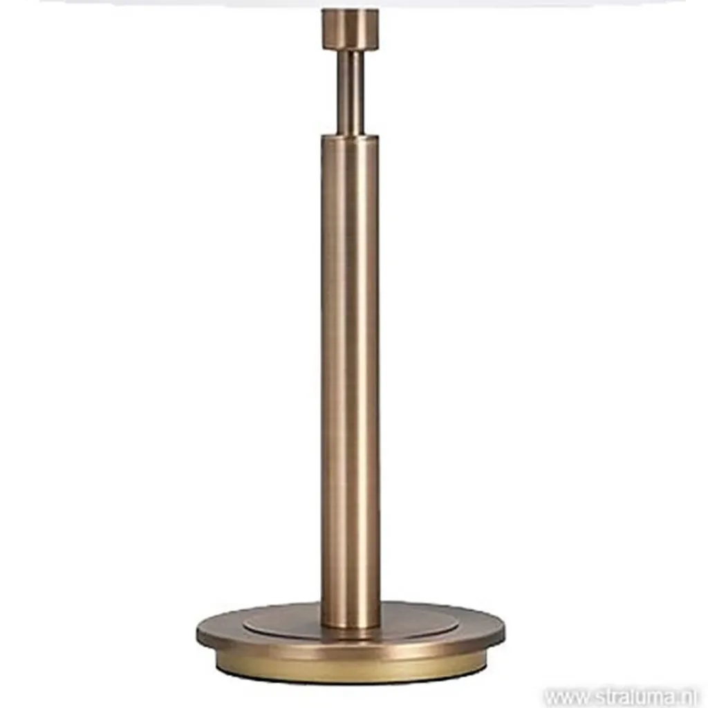 Straluma Klassieke tafellamp brons touchdimmer> Nachtkastlampen|Touch Lampen