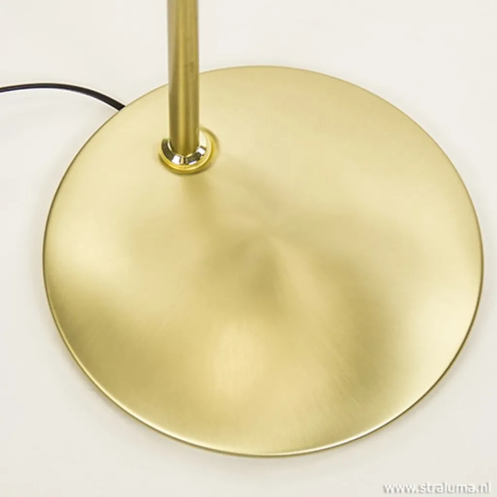 Straluma Klassieke vloerlamp Zenith LED messing> Vloerlampen|Leeslampen
