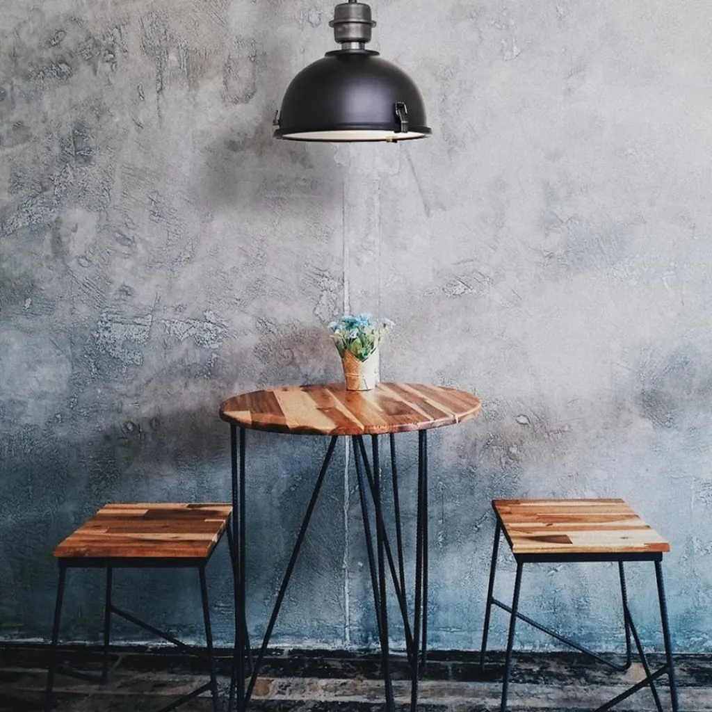 Straluma Kleine hanglamp Bikkel zwart industrieel> Keukenverlichting|Halverlichting