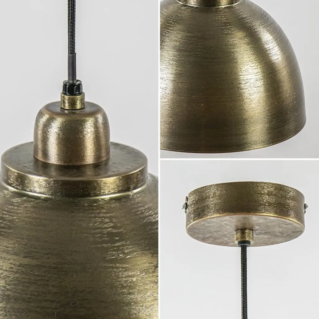 Straluma Kleine hanglamp Kylie oud brons 30 cm> Light and Living|Keukenverlichting