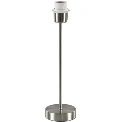 Straluma Kleine lampvoet Houston nikkel exclusief kap> Tafellampen|Light and Living