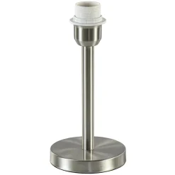 Straluma Kleine lampvoet Washington nikkel exclusief kap> Lampenvoeten|Light and Living