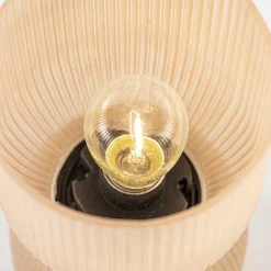 Straluma Kleine Phoebe tafellamp peach op batterijen Light and Living></noscript> Light and Living|Woonkamerlampen