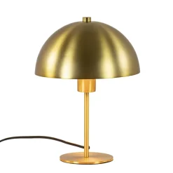 Straluma Kleine retro tafellamp Merel antiek brass> Tafellampen|Light and Living