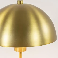 Straluma Kleine retro tafellamp Merel antiek brass></noscript> Tafellampen|Light and Living