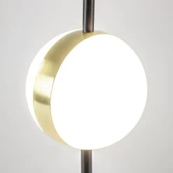 Straluma Kleine tafellamp bol zwart met goud><noscript><img width=