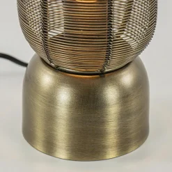 Straluma Kleine tafellamp Lezuza antiek brons></noscript> Draadlampen|Light and Living