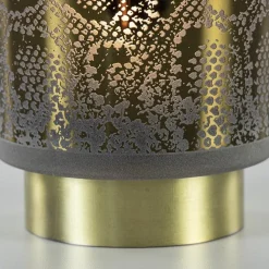 Straluma Kleine tafellamp Snake Light and Living grijs met goud></noscript> Tafellampen|Light and Living