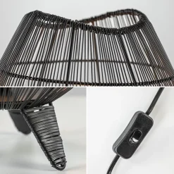 Straluma Kleine tafellamp Yumi mat zwart></noscript> Tafellampen|Draadlampen