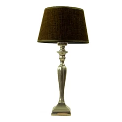 Straluma Lampenkap bruin 20 cm Bridge> Klassieke Verlichting|Woonkamerlampen