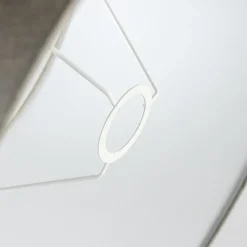 Straluma Lampenkap vlas linnen donker warm omgeslagen><noscript><img width=