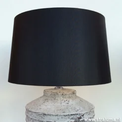 Straluma Lampenkap zwart Bridge 35 cm Chinz 20> Woonkamerlampen|Slaapkamerlampen