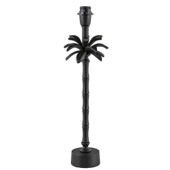Straluma L&L lampvoet Armata mat zwarte palmboom> Tafellampen|Lampenvoeten