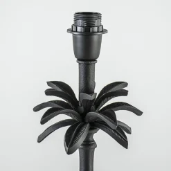 Straluma L&L lampvoet Armata mat zwarte palmboom> Tafellampen|Lampenvoeten