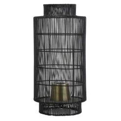 Straluma L&L tafellamp Gruaro zwart draad> Draadlampen|Light and Living