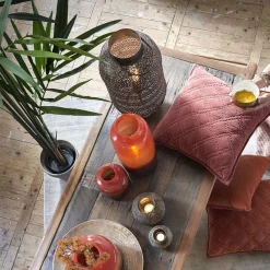 Straluma L&L tafellamp UDUPI bruin-goud Oosters></noscript> Light and Living|Woonkamerlampen