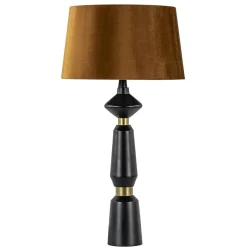 Straluma Lampvoet Ilvar mat zwart + antiek brons><noscript><img width=