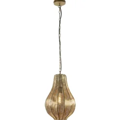 Straluma Landelijke druppel hanglamp goud Oosters> Light and Living|Eetkamerverlichting
