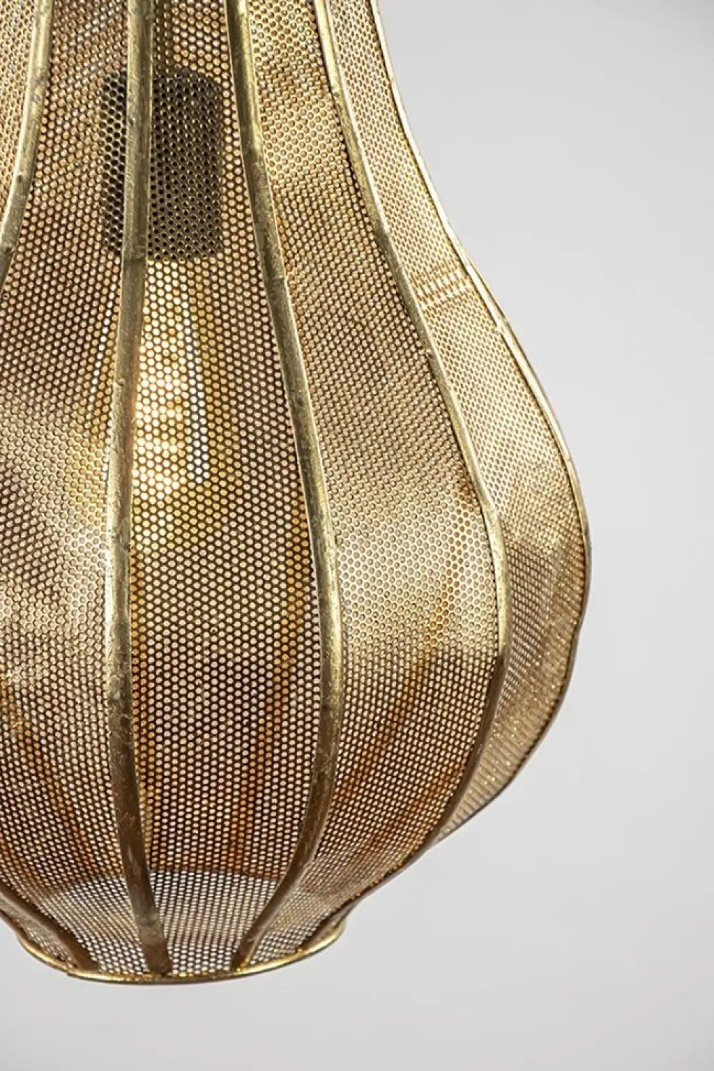 Straluma Landelijke druppel hanglamp goud Oosters> Light and Living|Eetkamerverlichting