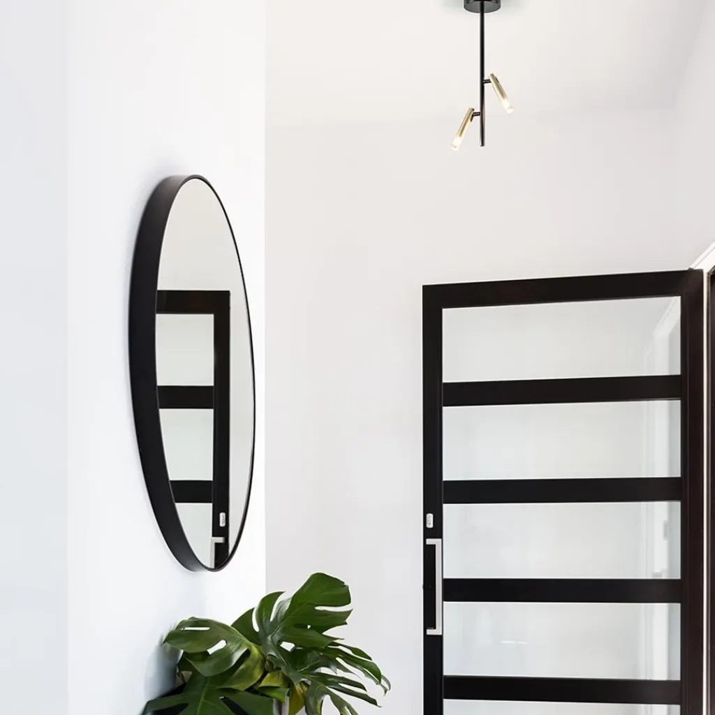 Straluma Landelijke plafondlamp zwart met goud G9> Keukenverlichting|Halverlichting