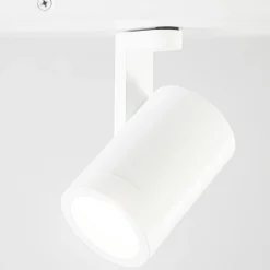 Straluma Langwerpige 4-lichts opbouwspot mat wit GU10></noscript> Opbouwspots|Halverlichting