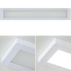 Straluma Langwerpige plafondlamp LED panel wit></noscript> Plafondlampen|Wandlampen