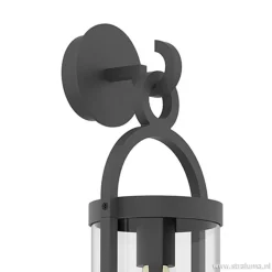 Straluma Lantaarn buitenlamp antraciet met glas IP54> Wandlampen|Buitenlampen