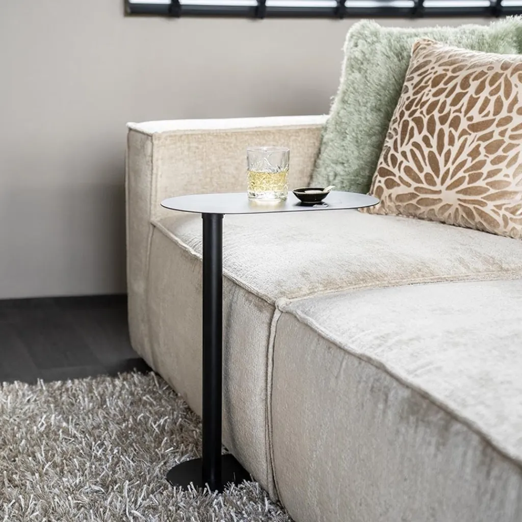 Straluma Laptoptafel zwart 43x24x55 cm> Bijzettafels