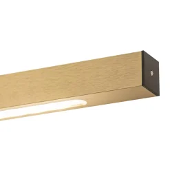 Straluma LED hanglamp aluminium mat zwart met mat goud dimbaar></noscript> Hanglampen|Eettafellampen