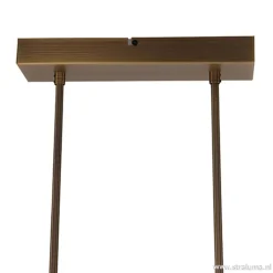 Straluma LED hanglamp brons inclusief dimmer></noscript> Hanglampen|Eettafellampen