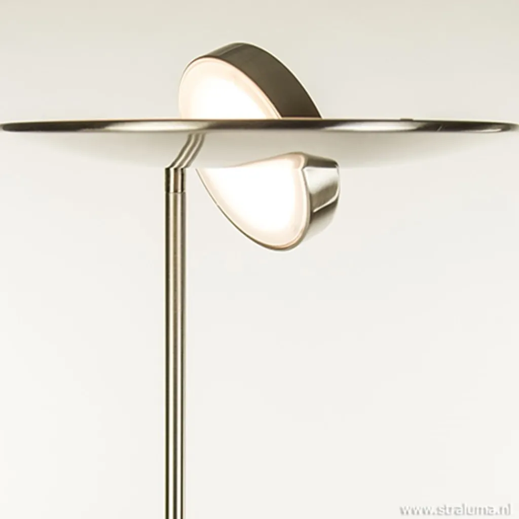 Straluma LED staande lamp-uplighter staal-dimbaar> Vloerlampen|Leeslampen