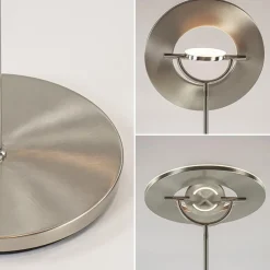 Straluma LED vloerlamp staal met uplighter en leeslamp></noscript> Vloerlampen|Leeslampen